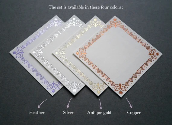 Ejemplo de etiqueta con stamping